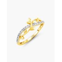 ราคา Aurora แหวนเพชรแถว Hope Ring Collection (Yellow Gold) (143)