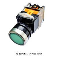 ราคา สวิทช์ปุ่มกด No.67 เครื่องดัดเหล็ก RB-32 (311)