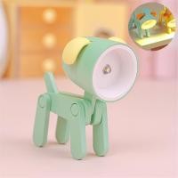 ราคา โคมไฟ LED รูปน้องหมา ดัดแขน-ขาได้ พร้อมถ่านกระดุม (สีเขียว) (9787)