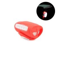 ราคา ไฟติดจักรยาน LED 7 ดวง หุ้มซิลิโคน (สีแดง) (1577)