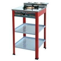 ราคา เตาแก๊ส 2 ชั้นเดี่ยว หน้าสเตนเลส ยี่ห้อไดน่าเฟรม (000036)