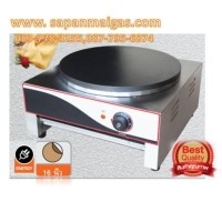 ราคา เตาเครปไฟฟ้า 1 หัว ขนาดเตา 16 นิ้ว (1 ถาด) รุ่น DE-1 (000911)