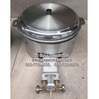 ราคา เตาทำขนมครกใช้แก๊สขนาด 28 หลุม 1หัวเตา พร้อมฝา โครงเหล็ก (002147)