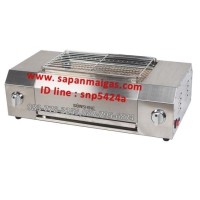 ราคา เตาแก๊สปิ้งย่างหัวอินฟราเรด 2 หัวเตาข้าง ยี่ห้อ ซันซายน์ (SUNSHINE) (000744)