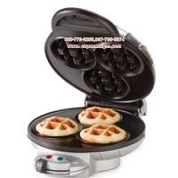 ราคา เครื่องทำขนมวาฟเฟิลวงกลม 3 ชิ้น แผ่นหนานุ่ม (001035)