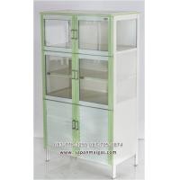 ราคา ตู้กับข้าว ขนาด 80 ซม. เคลือบอีพ็อกซี่ ประตูบานเกร็ด รุ่น CA203 (001187)