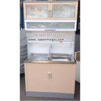 ราคา ตู้ครัวอ่างพร้อมตู้ลอยและตู้แพนตี้ ขนาด 1 เมตร รุ่น MP3-100JS (001207)