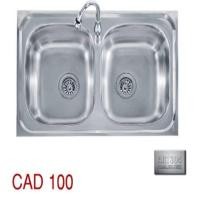 ราคา ซิ้งล้างจานแบบฝัง Tecno 2 หลุม รุ่น CAD-100 (000347)