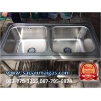 ราคา ซิ้งค์ล้างจานพร้อมขาตั้งสแตนเลส ตราเพชร รุ่น DMSES 2110CC (000602)