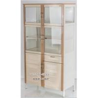 ราคา ตู้กับข้าวอลูมิเนียมแท้ ขนาด 90 ซม. เคลือบอีพ็อกซี่ ประตูบานเกร็ด รุ่น CA202 (001217)