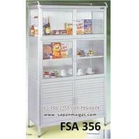 ราคา ตู้กับข้าวอลูมิเนียม เกรด A ขนาด 3.5 ฟุต ยี่ห้อ sanki รุ่น FSA 356 (001220)
