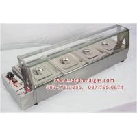 ราคา ตู้อุ่นอาหารกระจก 4 ถาด ยี่ห้อซันชายน์ (001750)