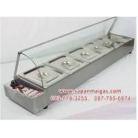 ราคา ตู้อุ่นอาหาร 6 ถาด กระจก ยี่ห้อซันชายน์ (001751)