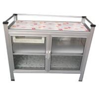 ราคา ตู้อลูมิเนียมวางเตา ด้านบนเป็นกระเบื้อง ขนาด 80 เซนติเมตร ตรา ซันชายน์ (000246)