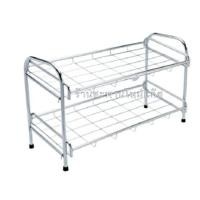 ราคา ชั้นวางรองเท้าสแตนเลส 2 ชัน (000700)