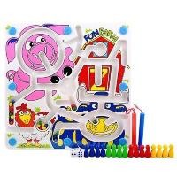 ราคา ของเล่นไม้ - กระดานเขาวงกต เกมส์ Ludo - Farm Maze+Flying Chess (67)