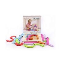 ราคา ของเล่นไม้ - กระดานไม้ปักหมุดเสริม IQ - Shape Combination Puzzle (68)