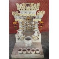 ราคา ศาลเจ้า 16 นิ้ว (แบบ 3หลังคา 2เสามังกร เกล็ดสลับ)