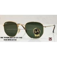 ราคา RayBan RB3548N 001 HEXAGONAL FLAT LENSES โปรโมชั่น ราคา 3790 บาท (978)