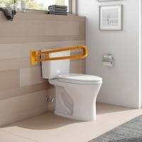 ราคา ราวจับกันลื่นแบบโยกยกขึ้น (O) สีเหลือง ขนาด 13.5x60 ซม. (262)