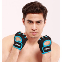 ราคา FIT360 AOLIKES ถุงมือฟิตเนส ถุงมือออกกำลังกายแบบเปิดนิ้ว (E) ถุงมือ ถุงมือfitness ถุงมือปั่นจักรยาน ถุงมือสีดำ สีดำ-น้ำเงิน ไซส์ S (508)