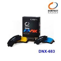 ราคา Compact Nanomax ผ้าเบรคหลัง Toyota ALTIS ปี 2008-2013, YARIS 1.5S(TOP) ปี 2006-2012, VIOS 1.5S ปี 2008-2012 DNX-683 (696)
