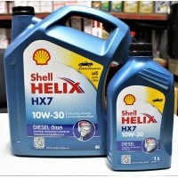 ราคา Shell Helix HX7 Diesel 10W-30 (6+1L) API CF
