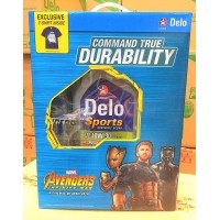 ราคา Caltex Delo Sport 10W-30 (6+1L) API CI-4 แถมฟรี เสื้อยืด Avengers ลิขสิทธ์แท้