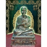 ราคา สมเด็จพระพุฒาจารย์ (โต พฺรหฺมรํสี) ฐาน 3 นิ้ว เนื้อทองเหลืองขัดเงา