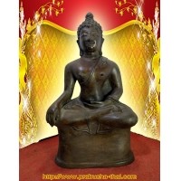 ราคา พระเชียงแสน สิงห์1 นั่งตอ หน้าตัก 5 นิ้ว เนื้อโลหะสำริด