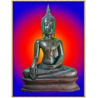 ราคา พระอู่ทอง ปางมารวิชัย หน้าตัก 12 นิ้ว เนื้อสำริด