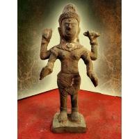 ราคา พระนารายณ์ สี่กร ฐาน 2 นิ้ว สูง 7 นิ้ว เนื้อสำริดสภาพเก่า