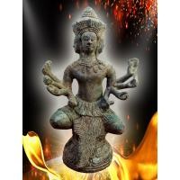 ราคา พระนารายณ์ 4 หน้า 8 กร เนื้อสำริดสภาพเก่า