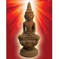 ราคา พระเชียงรุ้ง ฐานบัวสูง ปางชนะมาร เนื้อสำริด