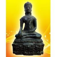 ราคา พระพุทธลพบุรี ทรงเครื่อง วานรล้อมฐาน หน้าตัก 5 นิ้ว เนื้อสำริด