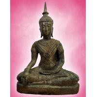 ราคา พระแก้วรัตนะ ทรงเครื่อง หน้าตัก 9 นิ้ว เนื้อสำริดสภาพเก่า