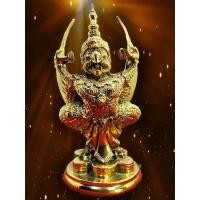 ราคา พญาครุฑ แม่ไก่ ขนาด ฐาน 3 นิ้ว สูง 7.5 นิ้ว เนื้อโลหะสำริดทองเหลือง