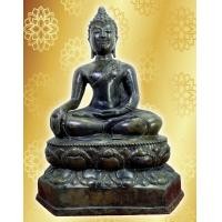 ราคา พระเชียงแสน สิงห์1 หน้าตัก 9 นิ้ว เนื้อโลหะสำริด