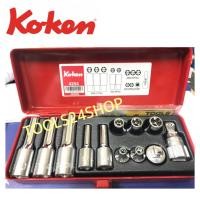 ราคา Koken ชุดลูกบ๊อกซ์ 12ชิ้น No.4254 (157)