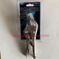 ราคา ECLIPSE คีมล็อคปากเป็ด ขนาด 8&quot; No.E8R Locking Pliers Duckbilled (1136)