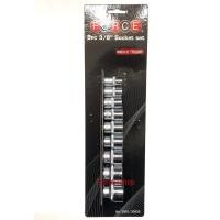 ราคา ชุดลูกบ็อกซ์สั้น 6 เหลี่ยม แกน 3/8&quot; 9 ชิ้น/ชุด No.3093S ขนาด (3/8&quot;; 7/16&quot;; 1/2&quot;; 9/16&quot;; 5/8&quot;; 11/16&quot;; 3/4&quot;; 13/16&quot;; 15/16&quot;) ยี่ห้อ Force (2074)