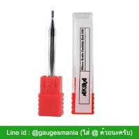 ราคา Akira เอ็นมิล 4 ฟัน ขนาด 2.5 มม ดอกกัดคาร์ไบด์สำหรับงานเหล็ก (112)