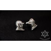 ราคา ต่างหูเงินแท้ นักรบ โรมัน Sterling Silver 925 NSER415 (415)