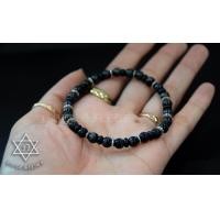 ราคา สร้อยข้อมือไทเกอร์อายส์ สลับเงินแท้และกะลาตาเดียว ปลุกเสกแล้ว วัดศีรษะทอง (วัดพระราหู) NSSV1713 (1713)