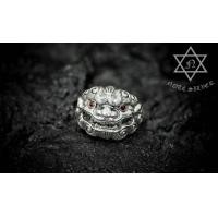 ราคา แหวนเงินแท้ สิงโตจีนตาสีแดง Sterling Silver 925 NSRG1778 (1778)