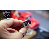 ราคา แหวนกรงเล็บมังกรฝังทับทิมแท้ เม็ดโต Sterling Silver 925 NSRG2324 (2324)