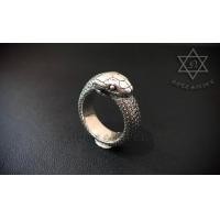 ราคา แหวนเงินแท้ ลายงูกินหาง Original (รุ่นใหญ่ 8mm) Sterling Silver 925 NSRG2710 (2710)