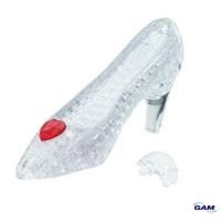 ราคา Glass Shoe (Clear) : 44 Pcs.(90316) / 3D CRYTAL PUZZLE (302)