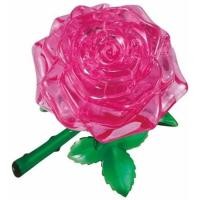 ราคา Rose (Pink) :44 Pcs./ 3D Crystal Puzzle (350)
