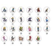 ราคา Amiibo card การ์ด Set แถมฟรีสมุดสะสมหนังพรีเมี่ยม / กล่องใส Zelda Set 23 แบบ (565)